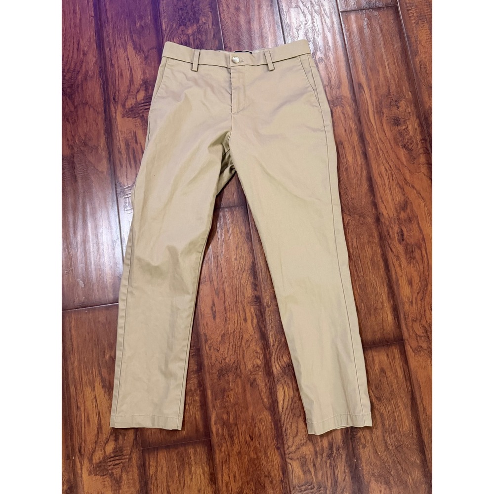 Dockers Signature Khaki Pants Mens 30x30 Tan Excellent Slim Fit Flex Comfort